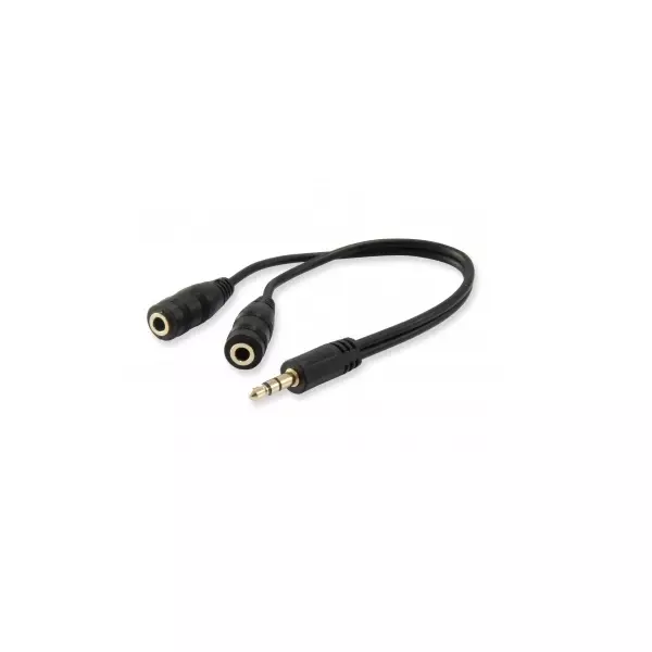 &divide; Cable audio mini jack 3.5mm macho a 2 jack 3.5mm hembra