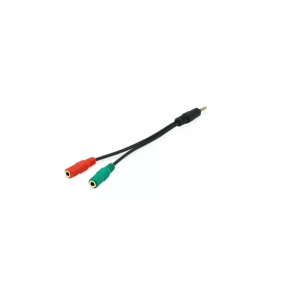 &divide; Cable duplicador audio jack 3.5mm 1 macho a dos hembras