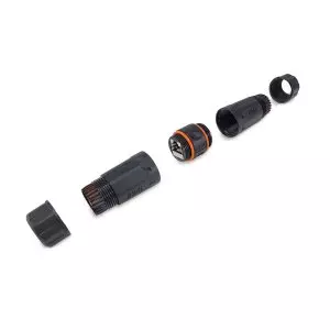 &divide; Adaptador rj45 cat.6 hembra hembra exteriores ip68 221162