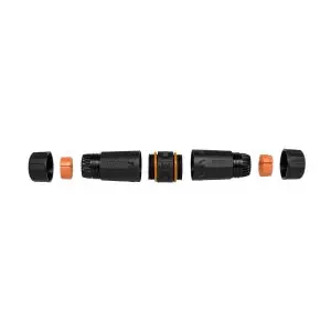 &divide; Adaptador rj45 cat.6 hembra hembra exteriores ip68 221162