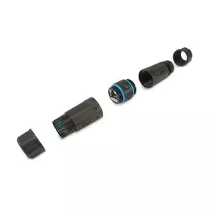 &divide; Adaptador rj45 cat.6a hembra hembra exteriores ip68 221172