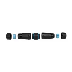 &divide; Adaptador rj45 cat.6a hembra hembra exteriores ip68 221172