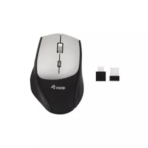 &divide; Mouse equip wireless 245115 usb-c / usb-a 6 botones 240 dpi