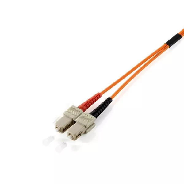 &divide; Cable fibra optica multimodo sc/sc lsoh 1m color naranja