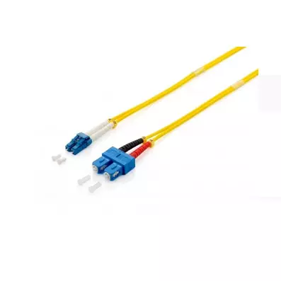 &divide; Cable fibra optica monomodo lc/sc 0.9/125 lsoh 2m color amarillo