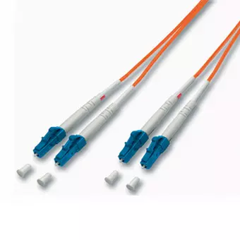 &divide; Cable fibra optica multimodo lc/lc 62,5/125 lsoh 2m color naranja