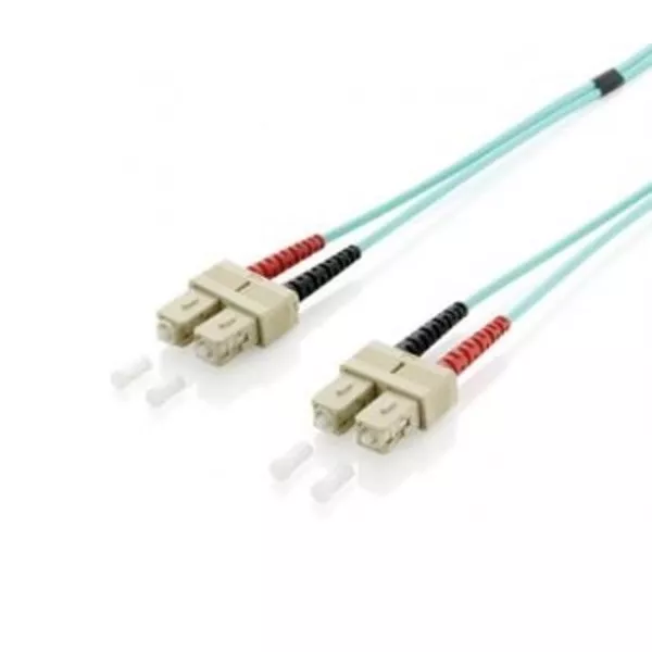 &divide; Cable fibra optica om3 duplex libre halogenos sc/sc 50/125u 2m