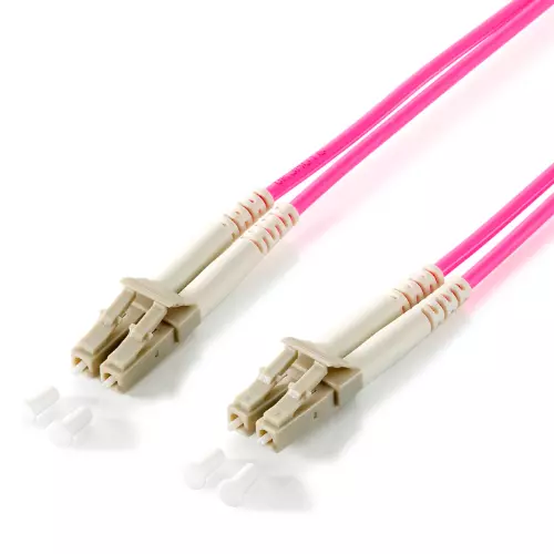 &divide; Cable fibra optica multimodo libre halogenos lc/lc 50/125u 1m