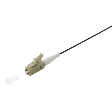 &divide; Cable fibra optica om3 lc a pigtal 50/125u 1m pack 12 uds