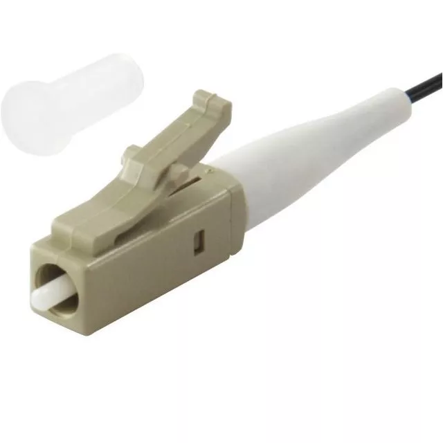 &divide; Cable fibra optica om4 lc a pigtal 50/125u 2m pack 12unidades