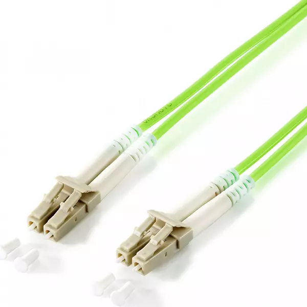 &divide; Cable fibra optica multimodo libre halogenos lc/lc om5 50/125u 1m