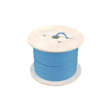 &divide; Bobina equip categoria 6a u/ftp 305m dca lszh libre de halogenos color azul
