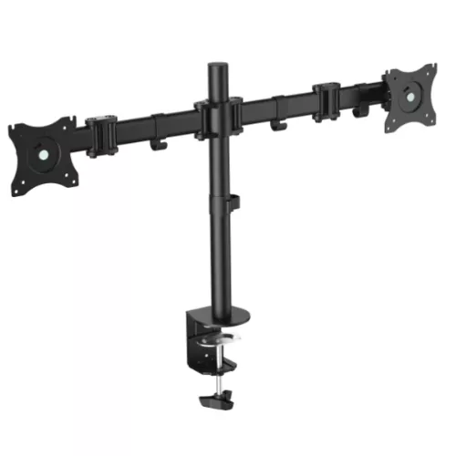 &divide; Soporte de mesa equip 650115 para 2 pantallas 13"-27" de brazo inclinable y giratorio 360? max. vesa