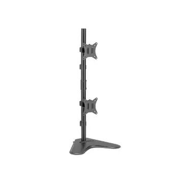 &divide; Soporte de mesa con base equip 650128 para 2 pantallas 13"-32" doble brazo vesa standard hasta 9kg