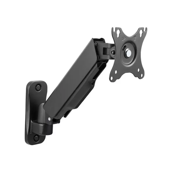 &divide; Soporte de pared orientable equip para pantalla de 17"-32" brazo 564mm muelle de gas hasta 9kg
