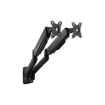 &divide; Soporte de pared orientable equip para 2 pantallas de 17"-32" brazo 564mm muelle de gas hasta 9kg