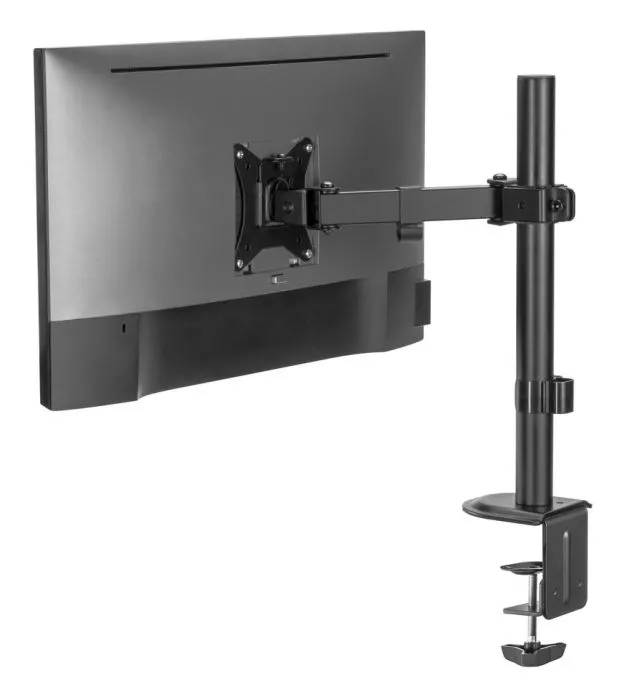 &divide; Soporte de mesa equip 650156 para 1 pantalla 17"-32" de brazo inclinable y giratorio 360? max. vesa