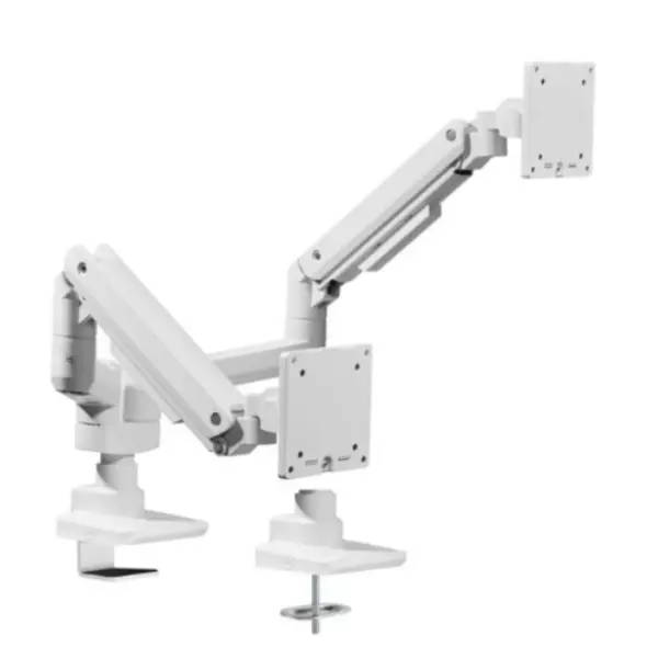 &divide; Soporte de mesa equip 650183 para 2 pantalla de 17"-35" blanco max. 20kg por pantalla max.vesa 100x1