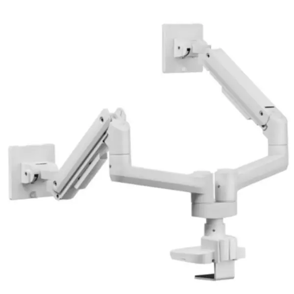 &divide; Soporte de mesa equip 650183 para 2 pantalla de 17"-35" blanco max. 20kg por pantalla max.vesa 100x1