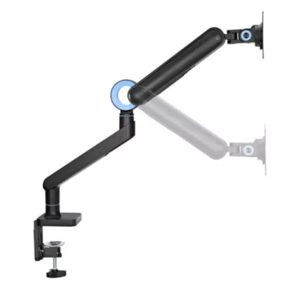 &divide; Soporte de mesa equip 650184 para 1 pantalla de 17"-35" negro de aluminio max. 10.5kg por pantalla m
