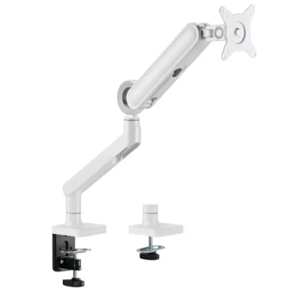&divide; Soporte de mesa equip 650185 para 1 pantalla de 17"-35" blanco de aluminio max. 10.5kg por pantalla