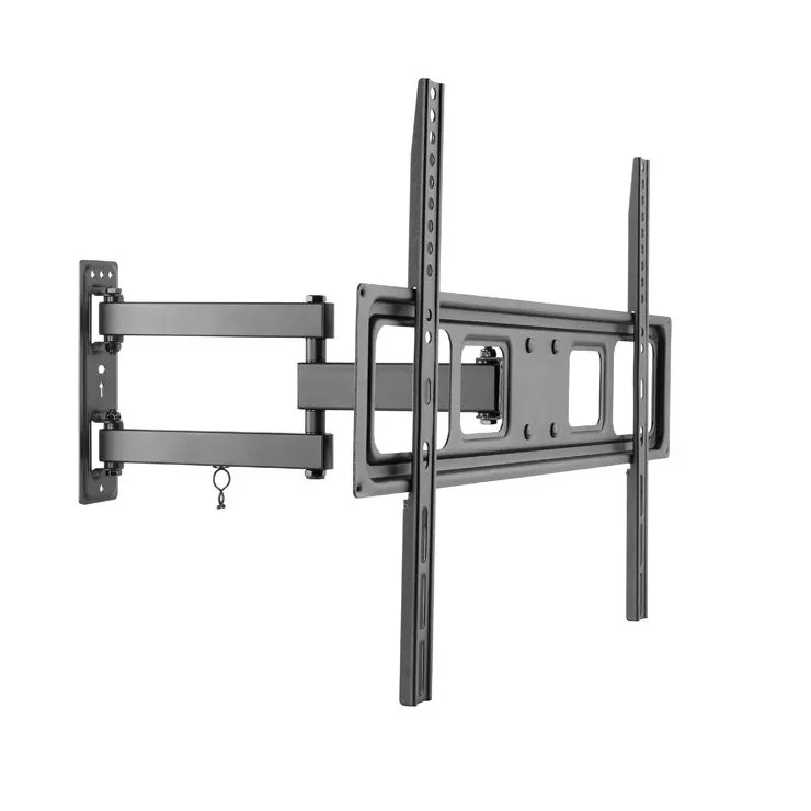 &divide; Soporte de pared orientable equip para pantalla de 37" - 70" doble brazo inclinable y giratorio max.