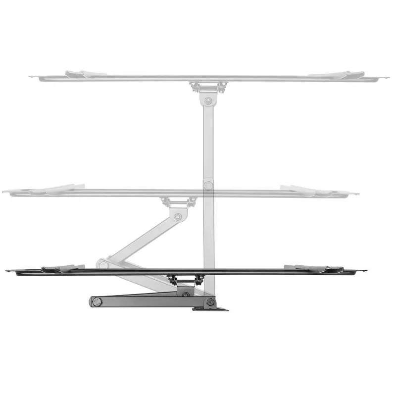 &divide; Soporte de pared orientable equip para pantalla de 37" - 70" doble brazo inclinable y giratorio max.