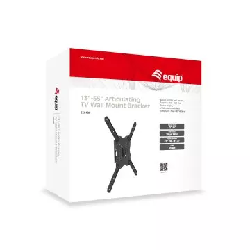 &divide; (km0) soporte de pared orientable equip para pantalla de 13" - 55" inclinable -14&ordm; +5&ordm; max 30kgs v