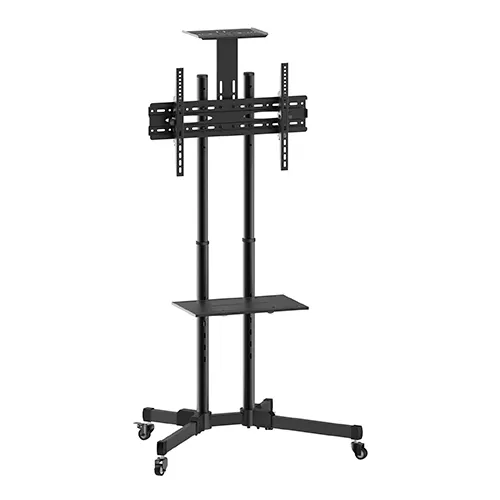 &divide; Soporte de suelo con ruedas equip para pantalla de 37" - 70" fijo max. vesa 600x400 hasta 50kg