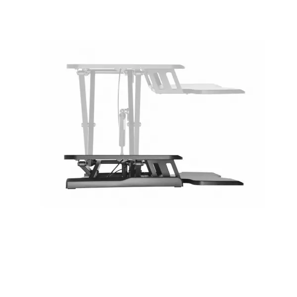 &divide; Stand de sobremesa ergonomico equip 650840 para pc / pantalla y teclado altura ajustable