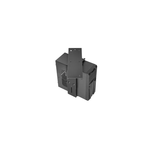&divide; Soporte cpu equip 650892 para instalacion bajo mesa giratorio 360? acero color negro max. 10kgs