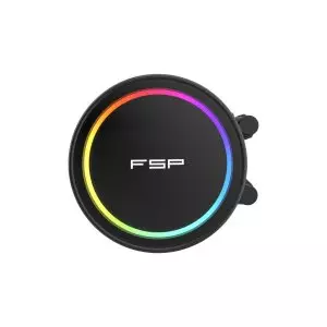 &divide; Sistema de refrigeraci?n l?quida fsp ae24 tdp 280w 240mm pwm dual ball-bearing negro