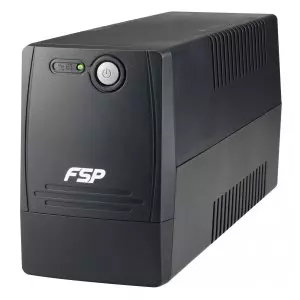 &divide; Sai fsp fp 800 800va 480w entrada 1xiec-c14 salida 2xschuko line-interactive formato torre negro