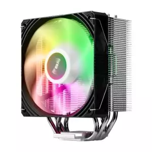 &divide; Ventilador con disipador de cpu fsp ne5 tdp 180w 4 heatpipes torre pwm hdb estandar