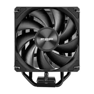 &divide; Ventilador con disipador de cpu fsp np5 black tdp 200w 4 heatpipes torre pwm hdb negro