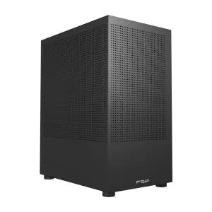 &divide; Caja micro atx fsp s110 frontal rejilla disipador max 160mm gpu max 285mm negro
