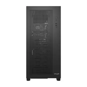 &divide; Caja e-atx fsp u500-b mesh 5xvent gpu max 420mm cpu max 180mm sin f.a usb-c lcd negro