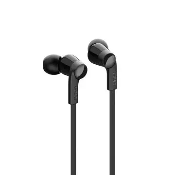 &divide; Auricular intrauditivo usb-c belkin soundform g3h0002 mic control vol ipx5 1.2m negro