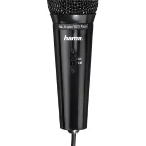 &divide; Microfono sobremesa hama mic-p35 allround jack 3.5mm con tripode cable 2.5m