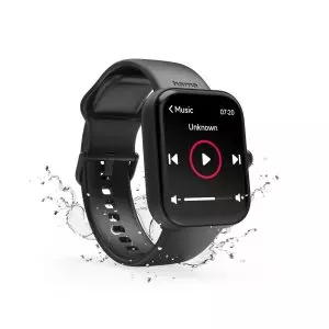 &divide; Smartwatch hama 5000 amoled 1.65" ip68 manos libres diferentes sensores negro