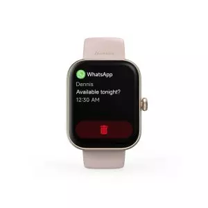 &divide; Smartwatch hama 5000 amoled 1.65" ip68 manos libres diferentes sensores rosa