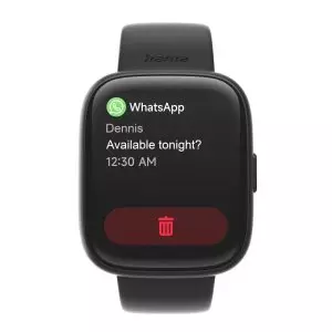 &divide; Smartwatch hama 4000 lcd 1.65" ip68 diferentes sensores salud negro
