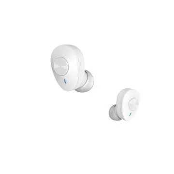&divide; Auricular intrauditivo bluetooth hama freedom buddy tws bateria 16h microfono y asistente color blan