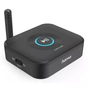 &divide; Adaptador bluetooth hama 00205321 link.it solo receptor bt5.3 jack usb-c microsd 50m