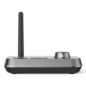 &divide; Adaptador bluetooth hama link.it duo transmisor receptor  jack 3.5mm usb-c 1m lcd controles