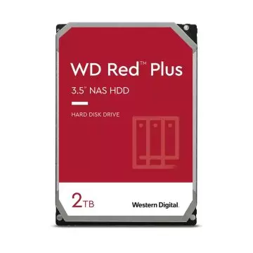 &divide; Disco duro 2tb western digital red plus sata6g (nas hard drive) wd20efpx