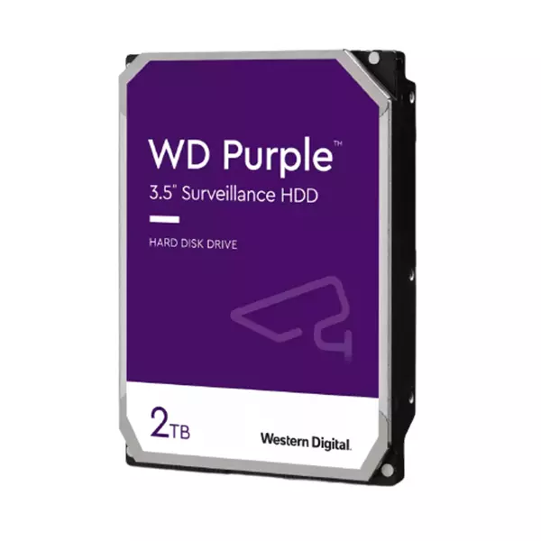 &divide; Disco duro 2tb western digital purple sata6g (videovigilancia) wd23purz