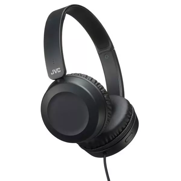 &divide; Headset jvc ha-s31m-a-e con cable jack 3.5mm microfono integrado color negro