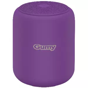 &divide; Altavoz bluetooth portable jvc sp-sg10btv 5w rms bt 5.3 microsd bateria 8h gummy violeta