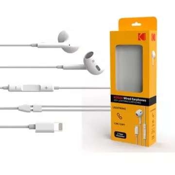 &divide; Auricular intrauditivos kodak 210+ lightning (tipo apple)